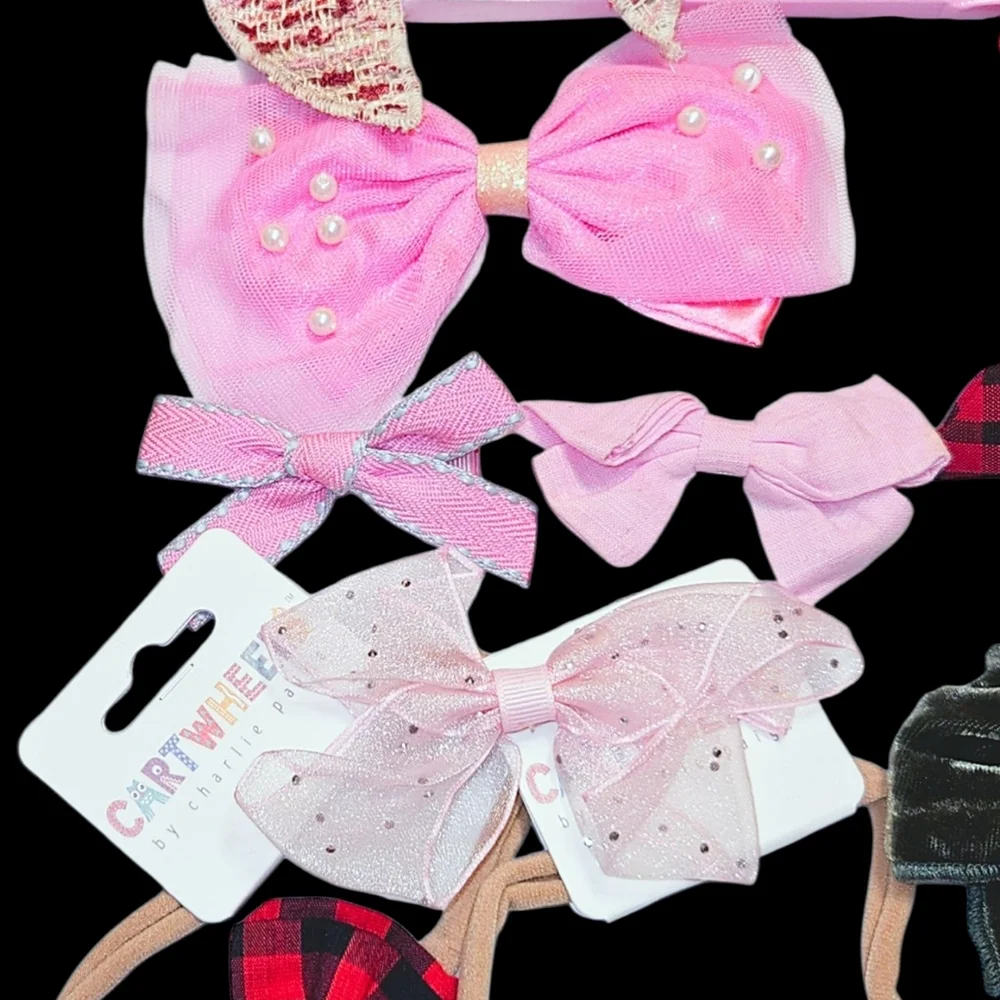 Girls Hair Accessories Bundle (25 Items) - Little Poppy, NWT, & More!